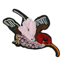 Sequins Rhinestones Beads Bird Patch Applique Iron on Garment Bag Decoration DIY Accessories