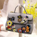 Iron/Sew On Applique Rhinestones Beads Patch DIY for Clothing Handbag Shoes Jeans Decor