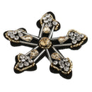 Iron/Sew On Applique Rhinestones Beads Patch DIY for Clothing Handbag Shoes Jeans Decor
