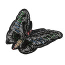 Iron/Sew On Embroidered Applique Rhinestone Sequin Butterfly Patch DIY for Clothing Bag Shoe Decor