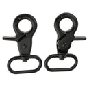 2 Pieces Bag Clasps Lobster Swivel Trigger Clips Hook for Key Ring Keychain Jewelry Findings