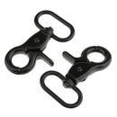 2 Pieces Bag Clasps Lobster Swivel Trigger Clips Hook for Key Ring Keychain Jewelry Findings