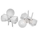 2 Pieces Bridal Wedding Shoes Decoration Crystal Shoe Charm Shoes Clip