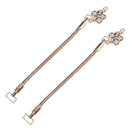 2 Pieces Bridal Women High Heel Shoes Decoration Shoe Charm