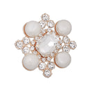 2 Pieces Bridal Wedding Shoes Decoration Crystal Shoe Charm Shoes Clip