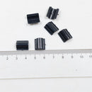 100 Pieces Hair Tie Fixed Glue Buckles DIY Hair Band Bow Headwear Accessories