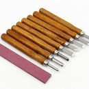 8 Pieces Wood Carving Tools Assorted Chisel Set Woodworking Craft Hand Tool