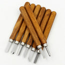 8 Pieces Wood Carving Tools Assorted Chisel Set Woodworking Craft Hand Tool