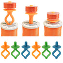 12 Pieces Assorted Color Bobbin Holders Clips Clamps