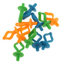 12 Pieces Assorted Color Bobbin Holders Clips Clamps