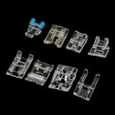 52 Pieces Domestic Sewing Machine Braiding Blind Stitch Darning Foot Presser Feet Kit Set for Brother Singer Janome