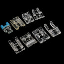 52 Pieces Domestic Sewing Machine Braiding Blind Stitch Darning Foot Presser Feet Kit Set for Brother Singer Janome