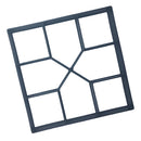 DIY Plastic Garden Path Maker Mold Manually Paving Cement Brick Mould Stepping Stone Road Making Tool