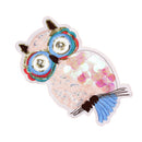 Owl Shape Sequins Patch Applique Fabric Embellishment for DIY Crafts Sewing Embroidery Decoration 25x15cm