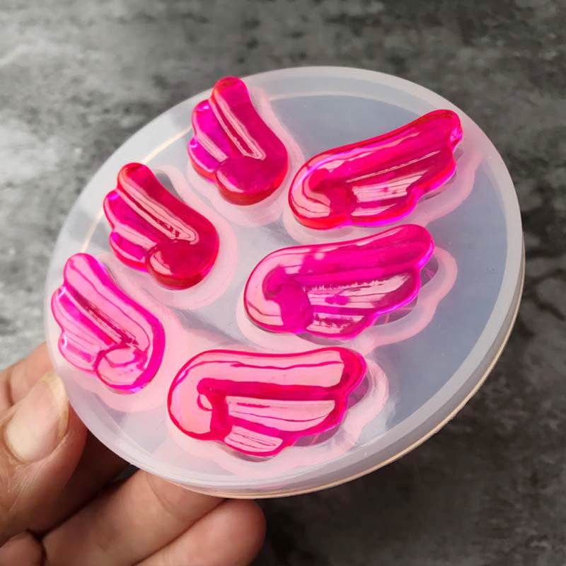 1 Piece Wing Shape Silicone DIY Molds for Resin Jewelry Making Craft Tool