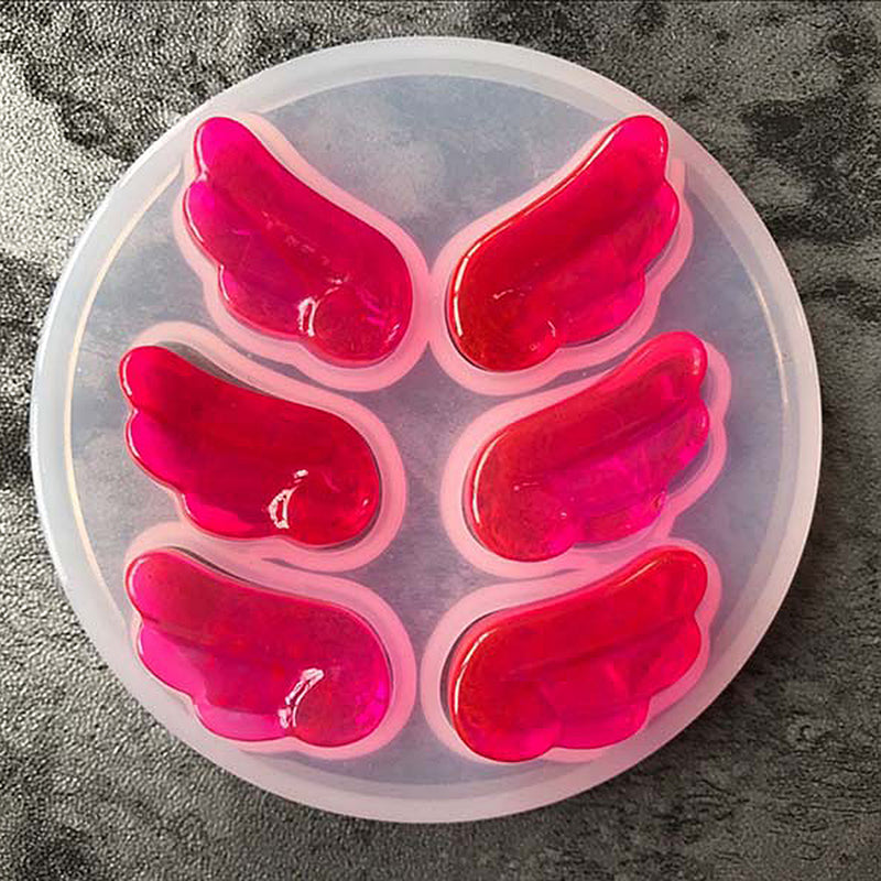 1 Piece Wing Shape Silicone DIY Molds for Resin Jewelry Making Craft Tool