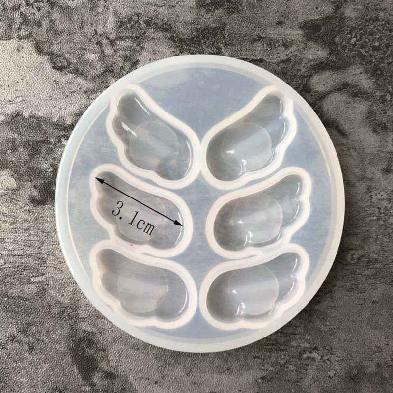 1 Piece Wing Shape Silicone DIY Molds for Resin Jewelry Making Craft Tool