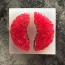 Jade Pendant Liquid Silicone Molds Resin Jewelry Making Moulds Tool for DIY Crafts Supplies