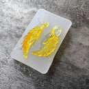 Wings Shape Liquid Silicone Molds Resin Pendants Jewelry Making Moulds Tool for DIY Crafts Supplies