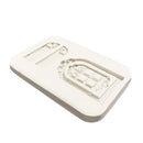 Silicone Mould Fondant Cake Decorating Chocolate Sugarcraft Baking Door