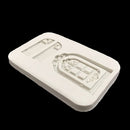 Silicone Mould Fondant Cake Decorating Chocolate Sugarcraft Baking Door