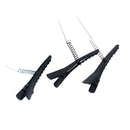 10 Pieces Black Duckbill Clip with Spring DIY Headwear Hair Accessories Gifts