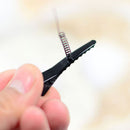 10 Pieces Black Duckbill Clip with Spring DIY Headwear Hair Accessories Gifts