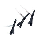 10 Pieces Black Duckbill Clip with Spring DIY Headwear Hair Accessories Gifts