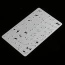 Letters and Numbers Shape Metal Cutting Dies Stencil Scrapbook Paper Card Making Craft Embossing Tool Silver