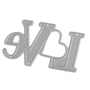 Love Shape Metal Cutting Dies Stencil DIY Scrapbooking Embossing Album Paper Craft Decoration