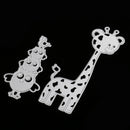 2 Pieces/Set Owl and Giraffe Metal Cutting Dies Stencil DIY Scrapbooking Embossing Album Paper Craft Decoration