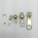 22 Pieces Zipper Repair Kit Metal Plastic Spiral Zip Sliders Zipper Stops Fix Your Own