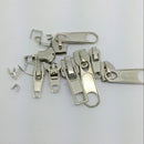 22 Pieces Zipper Repair Kit Metal Plastic Spiral Zip Sliders Zipper Stops Fix Your Own