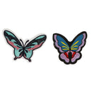 7 Pieces/set Butterfly Embroidered Fabric Trim Applique Patches for Sewing on Clothes Dress Decoration