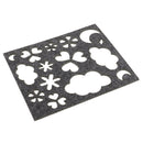 DIY Needle Felt Applique Mold Needle Felting Starter Kit Beginner Kid Toy Craft Tool Love Cloud Moon Mixed Designs