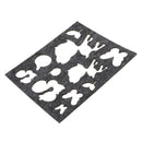 DIY Needle Felt Applique Mold / Mould Needle Felting Starter Kit Beginner Kid Toy Craft Tool Cute Animals