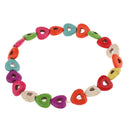 20 Pieces/Strand Hollow Heart Shape Gemstone Turquoise Beads for Jewelry Making DIY Necklace Bracelet 15mm