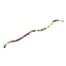 Wholesale Mix Colors Millefiori Flower Lampwork Glass Round Beads Loose Spacer Beads DIY Accessories 10mm