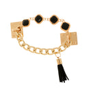 Bling Rhinestone Bracelet for Phone Case Decoration DIY Back Cover Paste Metal Chain