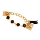 Bling Rhinestone Bracelet for Phone Case Decoration DIY Back Cover Paste Metal Chain