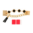 Bling Rhinestone Bracelet for Phone Case Decoration DIY Back Cover Paste Metal Chain