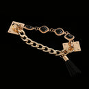 Bling Rhinestone Bracelet for Phone Case Decoration DIY Back Cover Paste Metal Chain