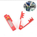 Red Thorn Leaf Stripper Stripping Tool Thorn Remover for Floral Arrangement