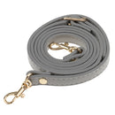 120cm Adjustable DIY Women Handbag Shoulder Hanging Bag Replacement Accessories Handbag Handles Strap Gray