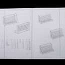 Wooden Pigment Paint Bottle Rack Model Organizer Storage Stand Holder Tools