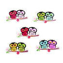 100 Pieces Cute Owl Shape Wooden Buttons Scrapbooking Embellishments for Sewing Kids Crafts Cardmaking
