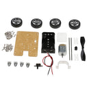 DIY Wind Power Car Science Educational Learning Toy Kit for Children Toys