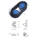 1 Set Plastic Tank Track Model Accessory for RC Tank Car Toy Model Making Kids DIY Crafts