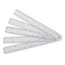1 Set Architect Engineering Sector Scale Ruler 10 Scales Multi Ratio Ruler Measure Rulers