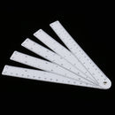 1 Set Architect Engineering Sector Scale Ruler 10 Scales Multi Ratio Ruler Measure Rulers